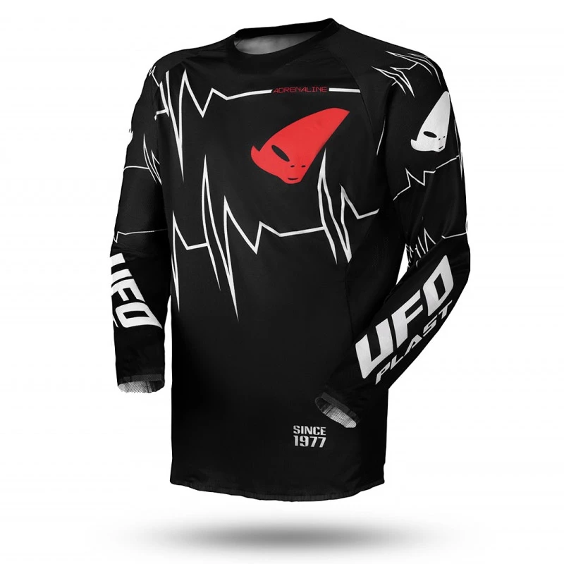 Maglie Maglia Ufo Adrenaline Slim Nero Bianco Rosso 3 Maglie Maglia Ufo Adrenaline Slim Nero Bianco Rosso
