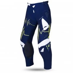 Pantaloni Ufo Adrenaline Slim Blu Giallo Fluo