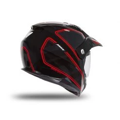 Crosstourer Casco Ufo Aries 2206 Nero Rosso -Offerte Ufo Negozio ufo aries helmet blackred 4