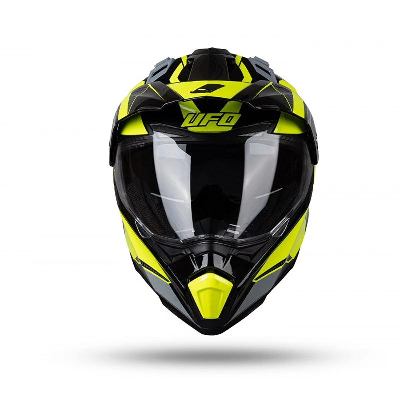 Crosstourer Casco Ufo Aries Nero Giallo 6 Crosstourer Casco Ufo Aries Nero Giallo - immagine 4