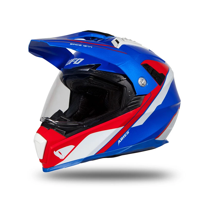 Crosstourer Casco Ufo Aries 2206 Blu Rosso Bianco 3 Crosstourer Casco Ufo Aries 2206 Blu Rosso Bianco