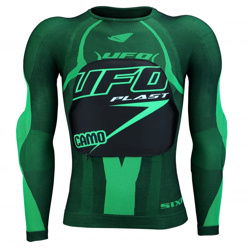 Offroad Corpetto Ufo Camo Protections Verde 3 Offroad Corpetto Ufo Camo Protections Verde