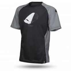 Maglie Maglia Ufo Contact Ss Nero Grigio