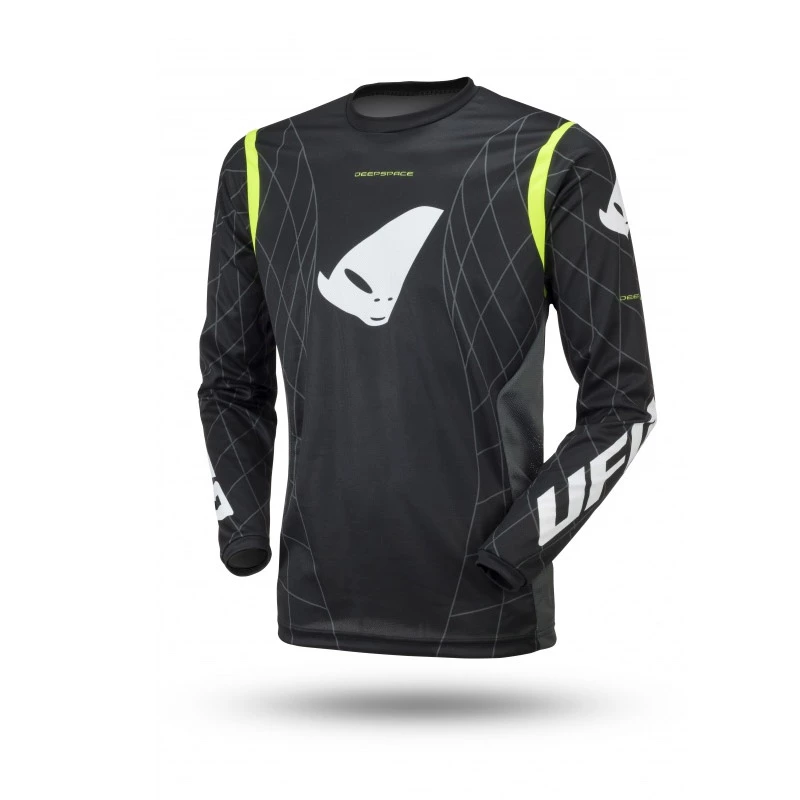 Maglie Maglia Ufo Deepspace Nero Giallo 3 Maglie Maglia Ufo Deepspace Nero Giallo