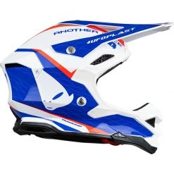 Fibra Casco Ufo Diamond Bianco Blu Rosso -Offerte Ufo Negozio ufo diamond biancoblu 3