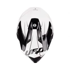 Fibra Casco Ufo Diamond Bianco Nero 11 Fibra Casco Ufo Diamond Bianco Nero -Offerte Ufo Negozio ufo diamond bianconero 5