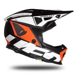 Fibra Casco Ufo Echus Nero Bianco Arancio -Offerte Ufo Negozio ufo echus helmet arancio 3