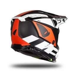 Fibra Casco Ufo Echus Nero Bianco Arancio -Offerte Ufo Negozio ufo echus helmet arancio 4