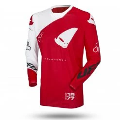 Maglie Maglia Ufo Frequency Slim Rosso Bianco