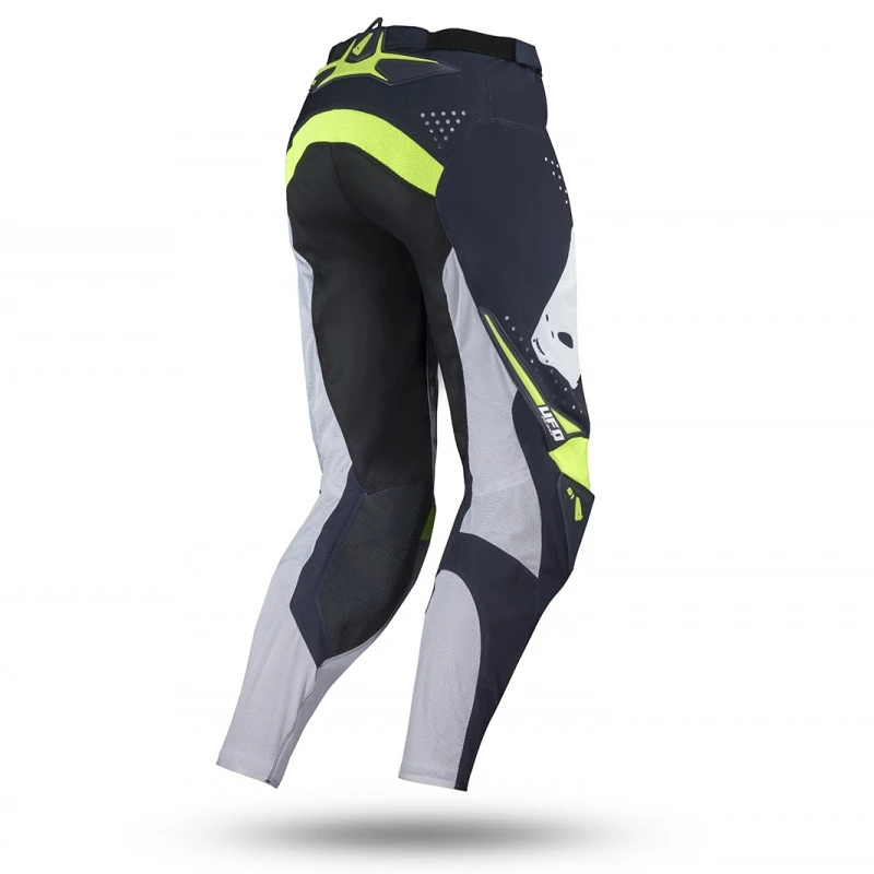 Pantaloni Ufo Frequency Slim Blu Giallo 4 Pantaloni Ufo Frequency Slim Blu Giallo - immagine 2