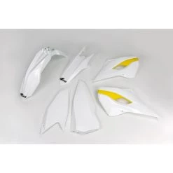Kit Completi Ufo Kit Plastiche Husqvarna Te 15-16 Bianco Giallo