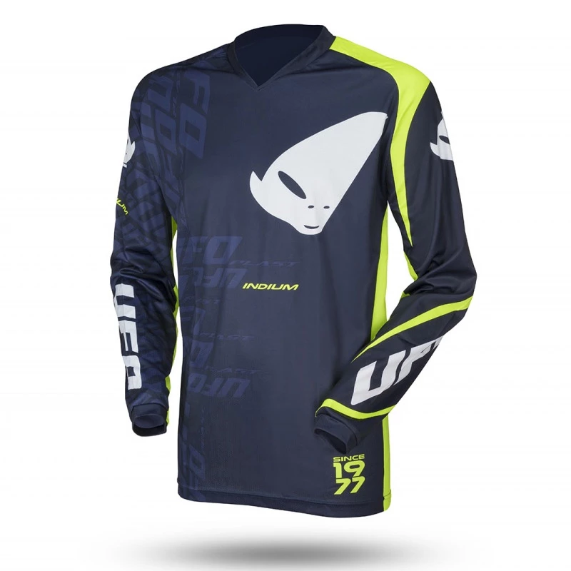 Maglie Maglia Ufo Indium Blu Giallo 3 Maglie Maglia Ufo Indium Blu Giallo