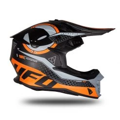 Policarbonato Casco Ufo Intrepid Nero Arancio Opaco -Offerte Ufo Negozio ufo intrepid black orangematt 3