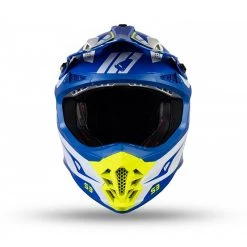Policarbonato Casco Ufo Intrepid Blu Bianco Giallo Fluo -Offerte Ufo Negozio ufo intrepid helmet bluewhiteyellowfluo 5