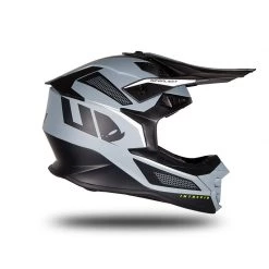 Policarbonato Casco Ufo Intrepid Nero Grigio Opaco -Offerte Ufo Negozio ufo intrepid nerogrigio 3