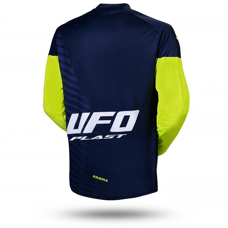 Maglie Maglia Ufo Kimura Blu Giallo Fluo 4 Maglie Maglia Ufo Kimura Blu Giallo Fluo - immagine 2