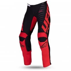 Pantaloni Ufo Kimura Nero Rosso