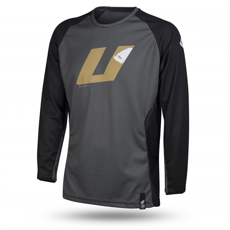 Maglie Maglia Ufo Terrain Ll Nero Grigio 3 Maglie Maglia Ufo Terrain Ll Nero Grigio