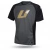 Maglie Maglia Ufo Terrain Ss Nero Grigio -Offerte Ufo Negozio ufo mg04507e