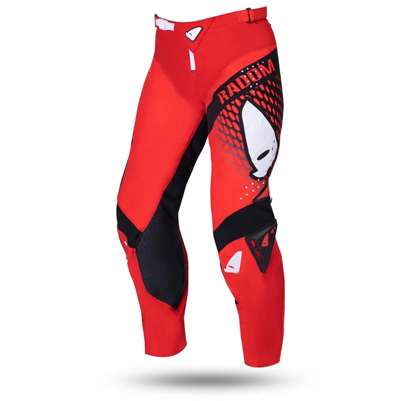Pantaloni Ufo Radom Nero Rosso 3 Pantaloni Ufo Radom Nero Rosso