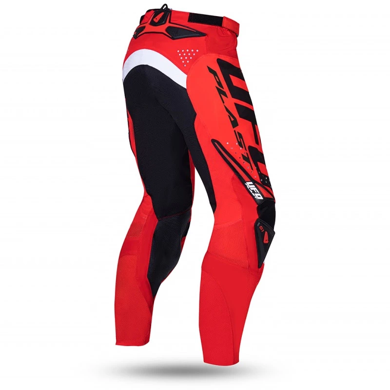 Pantaloni Ufo Radom Nero Rosso 4 Pantaloni Ufo Radom Nero Rosso - immagine 2