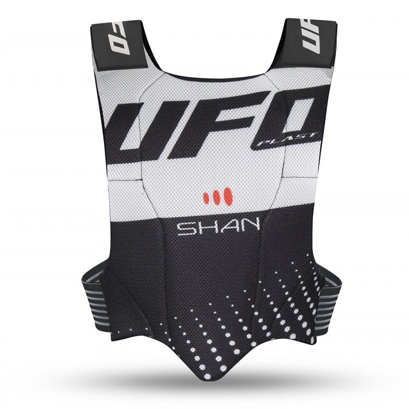 Busto Pettorina Ufo Shan Nero Bianco 3 Busto Pettorina Ufo Shan Nero Bianco - immagine 2