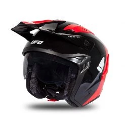 Trial Casco Ufo Sheratan 2206 Rosso Lucido