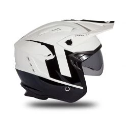 Trial Casco Ufo Sheratan 2206 Bianco Nero 8 Trial Casco Ufo Sheratan 2206 Bianco Nero -Offerte Ufo Negozio ufo sheratan helmet nerobianco 3