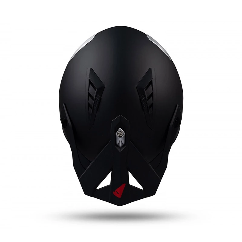 Trial Casco Ufo Sheratan Nero Rosso 7 Trial Casco Ufo Sheratan Nero Rosso - immagine 5