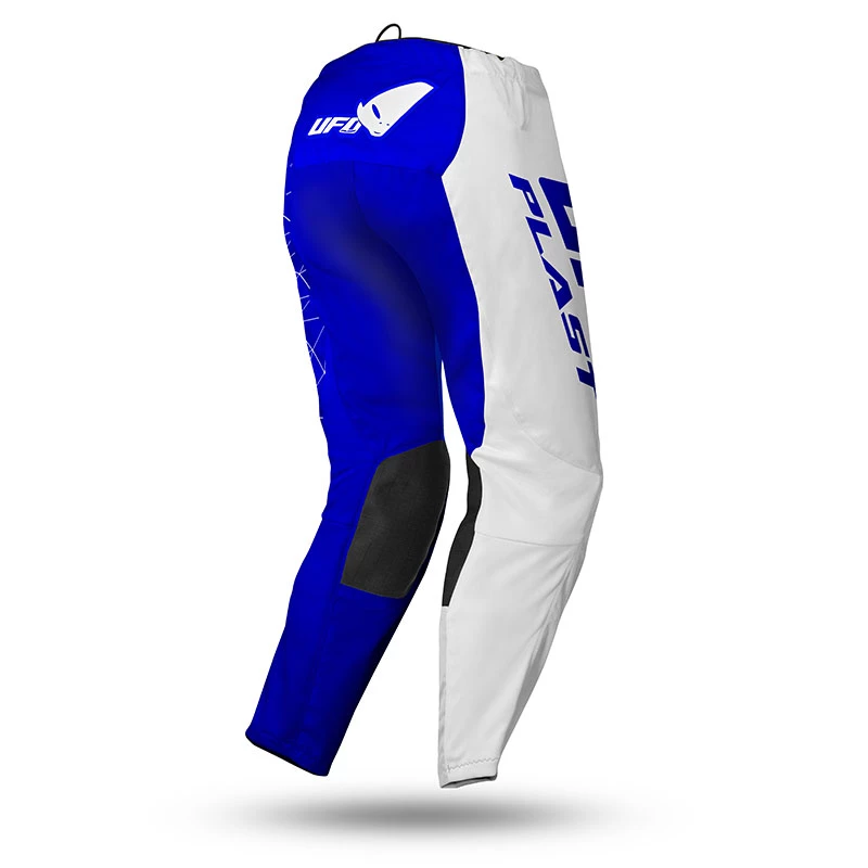 Pantaloni Ufo Tecno Blu Bianco 4 Pantaloni Ufo Tecno Blu Bianco - immagine 2