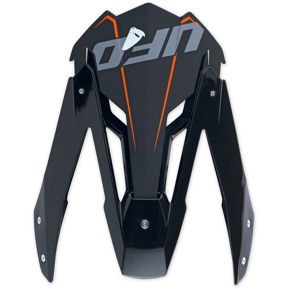 Supporti Visiera Frontino Ufo Diamond Nero 3 Supporti Visiera Frontino Ufo Diamond Nero