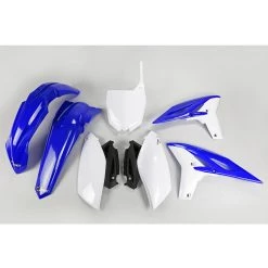 Kit Completi Ufo Kit Plastiche Yamaha Yzf 250 11-12 Blu Bianco